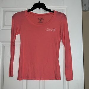 Women’s Small Pink long-sleeved Salt Life shirt